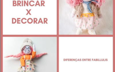 Diferenças entre bonecas decorativas e para brincar