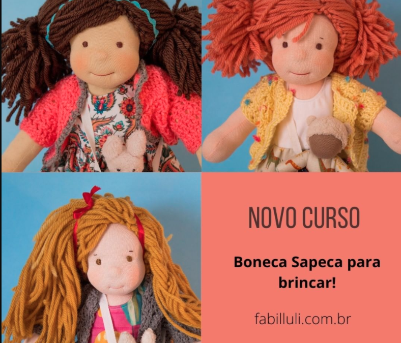 Curso Boneca para brincar Fabilluli