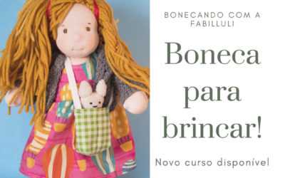 Novo curso Bonecando com a Fabilluli – Boneca Sapeca