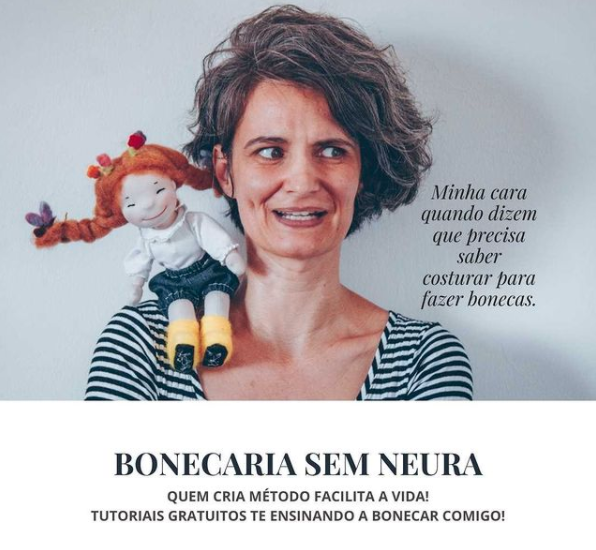 Tutoriais gratuitos de boneca