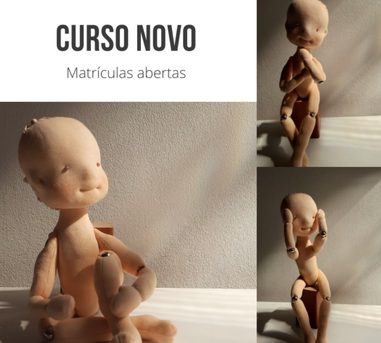 Novo curso de bonecas: modelo bjd